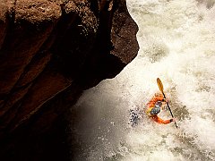 Kayaking the Caldron on Lake Creek, Colorado